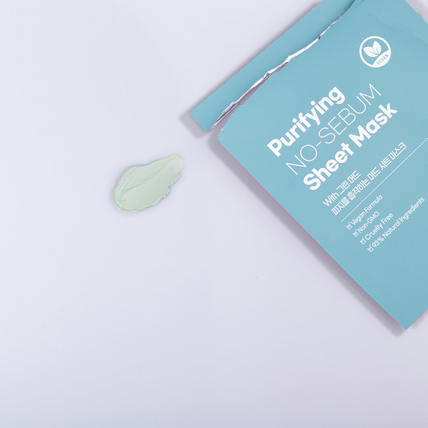 Purifying NO-SEBUM Sheet Mask with Green Mud
