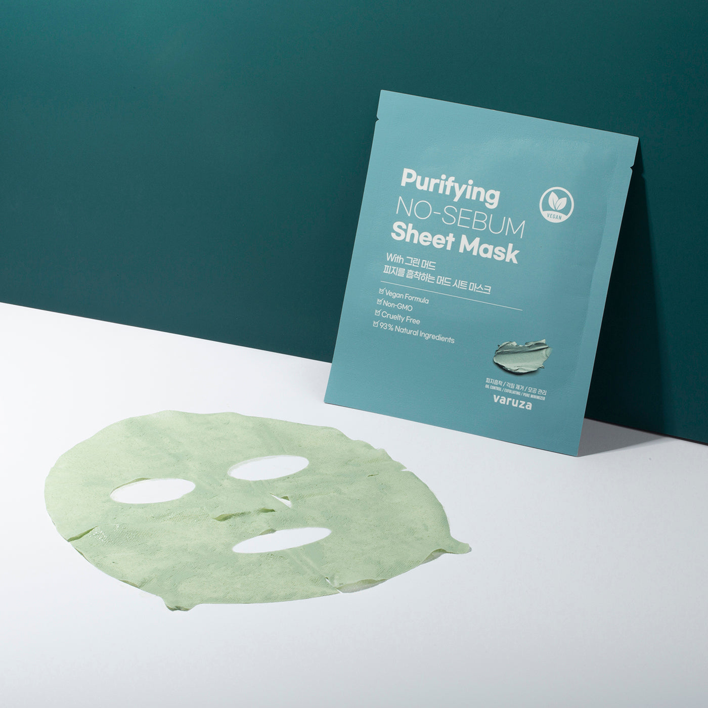 Purifying NO-SEBUM Sheet Mask with Green Mud