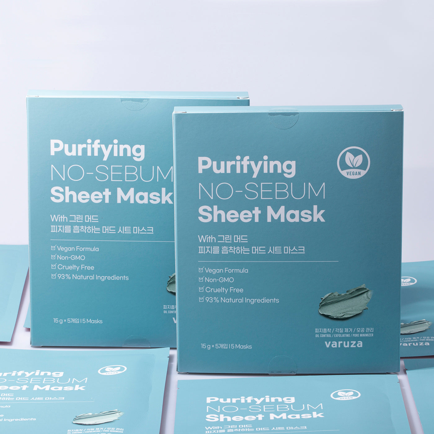 Purifying NO-SEBUM Sheet Mask with Green Mud