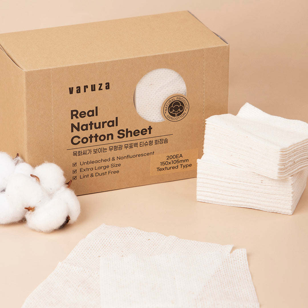 Unbleached & Non-Fluorescent Large Size Cotton Sheet 200 Count - Textured Type