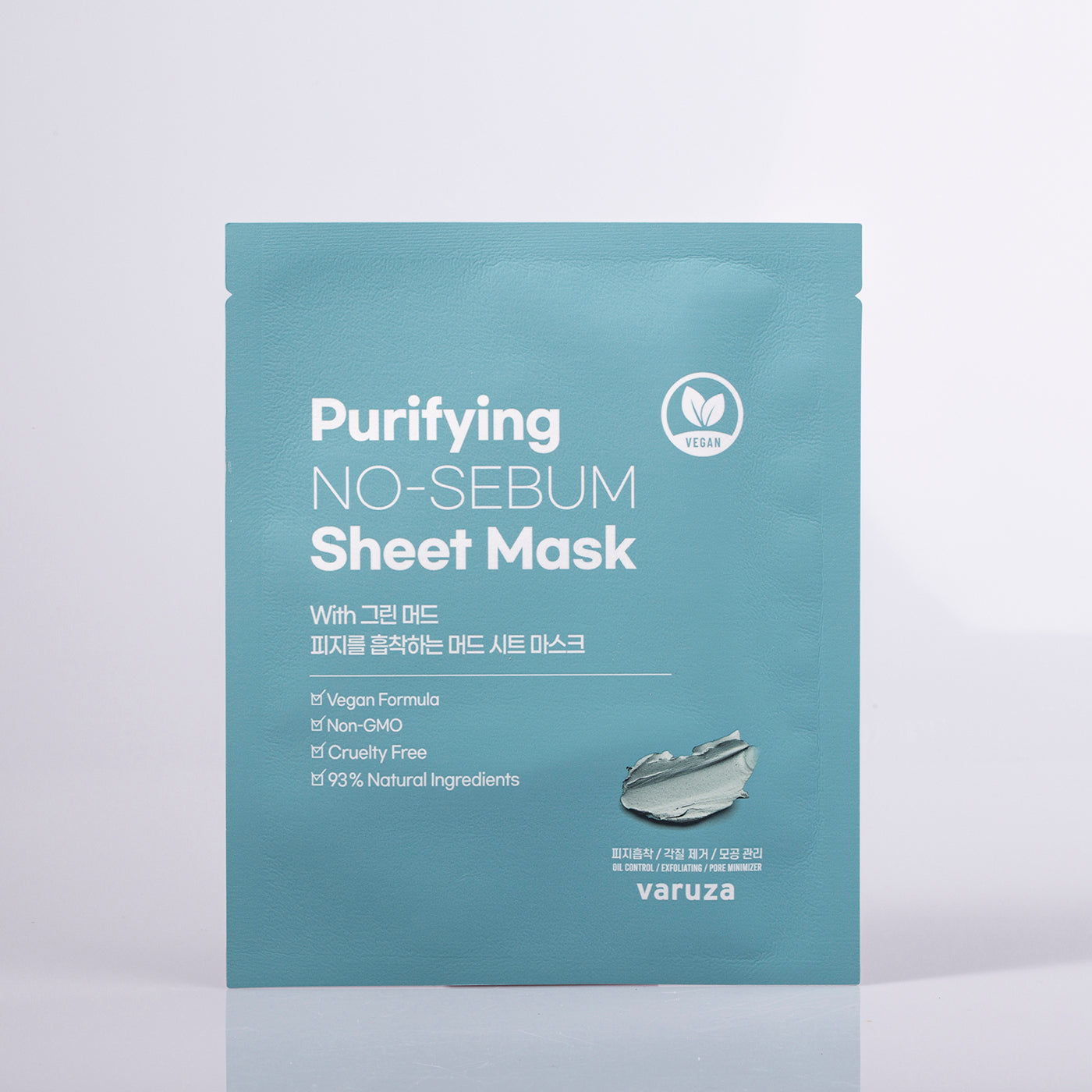Purifying NO-SEBUM Sheet Mask with Green Mud