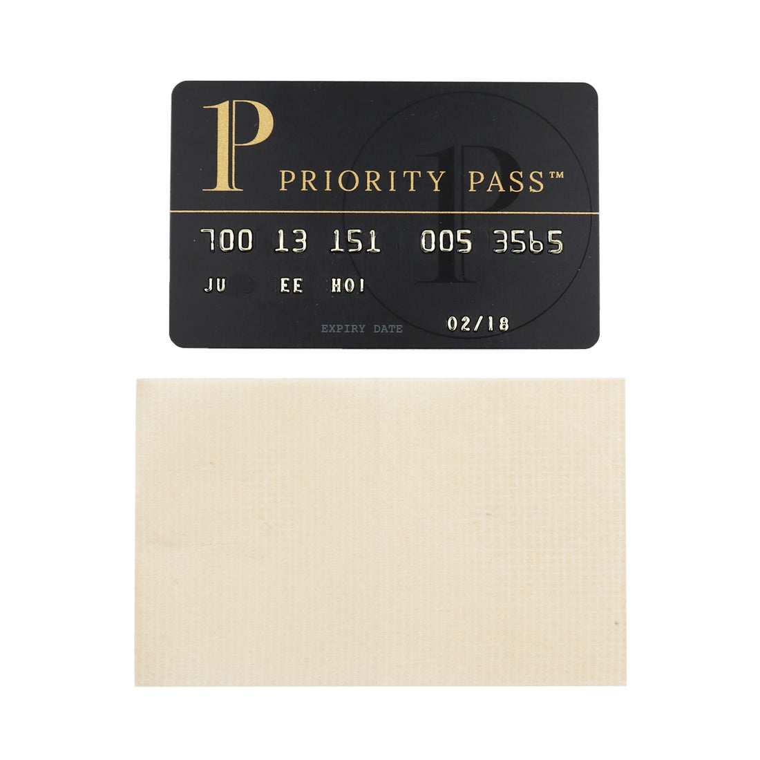 Natural Hemp Face Oil Blotting Paper with Mirror Case and Refills - Linen