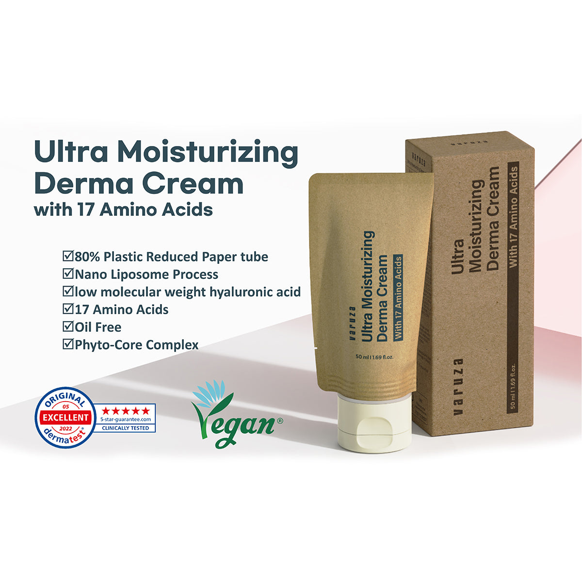 Ultra Moisturizing Derma Cream with 17 Amino Acids