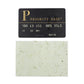 Natural Hemp Face Oil Blotting Paper with Mirror Case and Refills - Green Tea