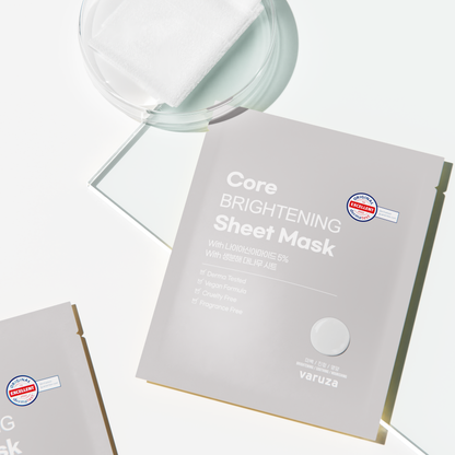 Core BRIGHTENING Sheet Mask with Niacinamide