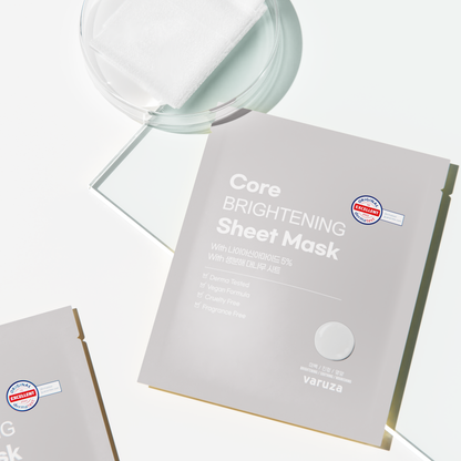Core BRIGHTENING Sheet Mask with Niacinamide 10EA