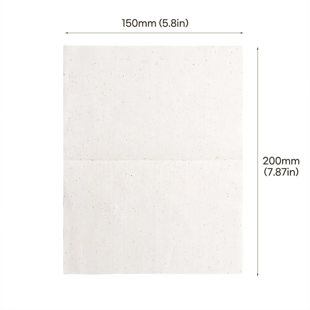 Unbleached & Non-fluorescent Large Size Cotton Sheet 80 Count - Soft Type