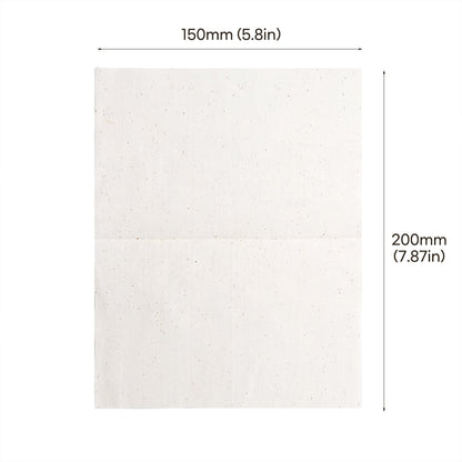 Unbleached & Non-fluorescent Large Size Cotton Sheet 80 Count - Soft Type