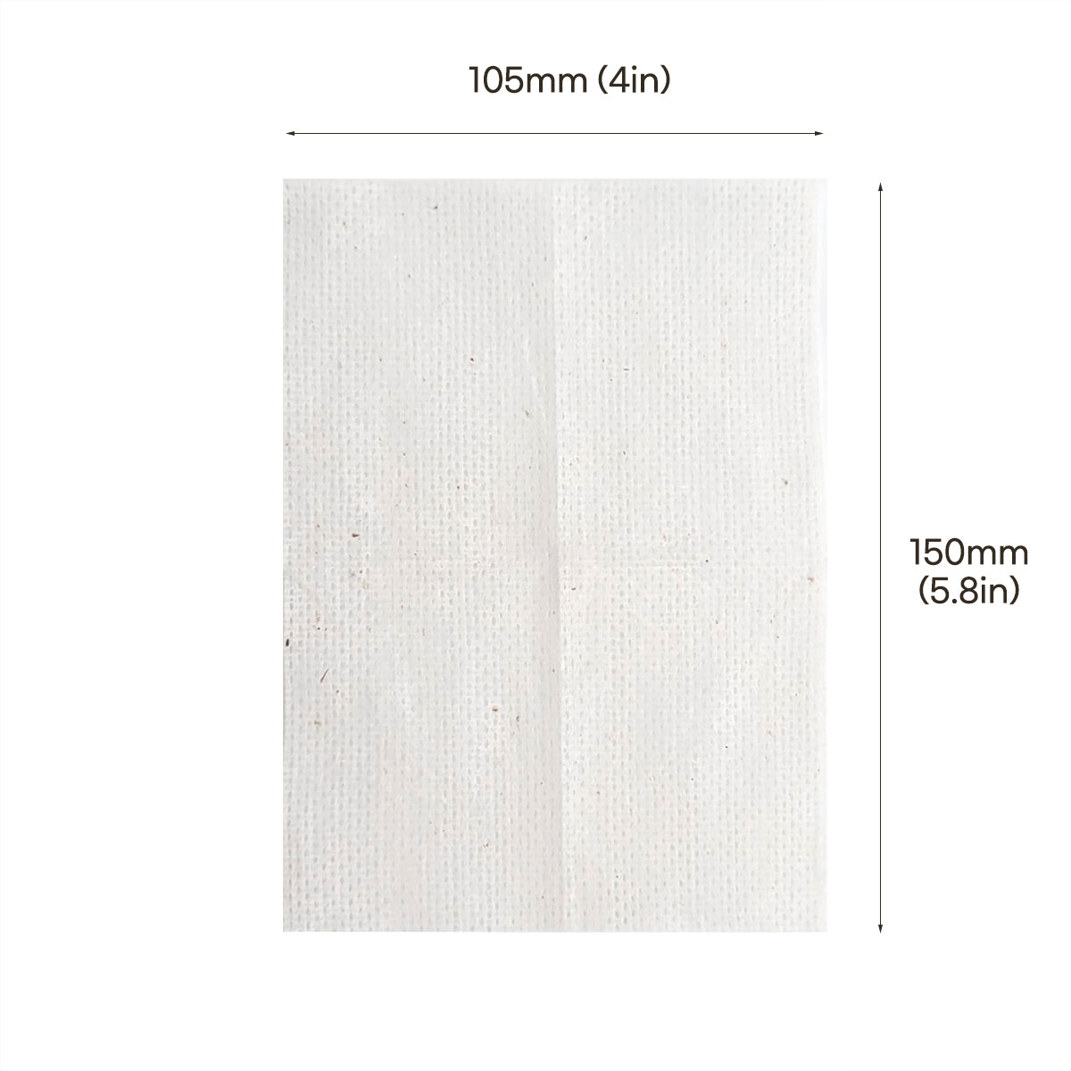 Unbleached & Non-Fluorescent Large Size Cotton Sheet 200 Count - Textured Type